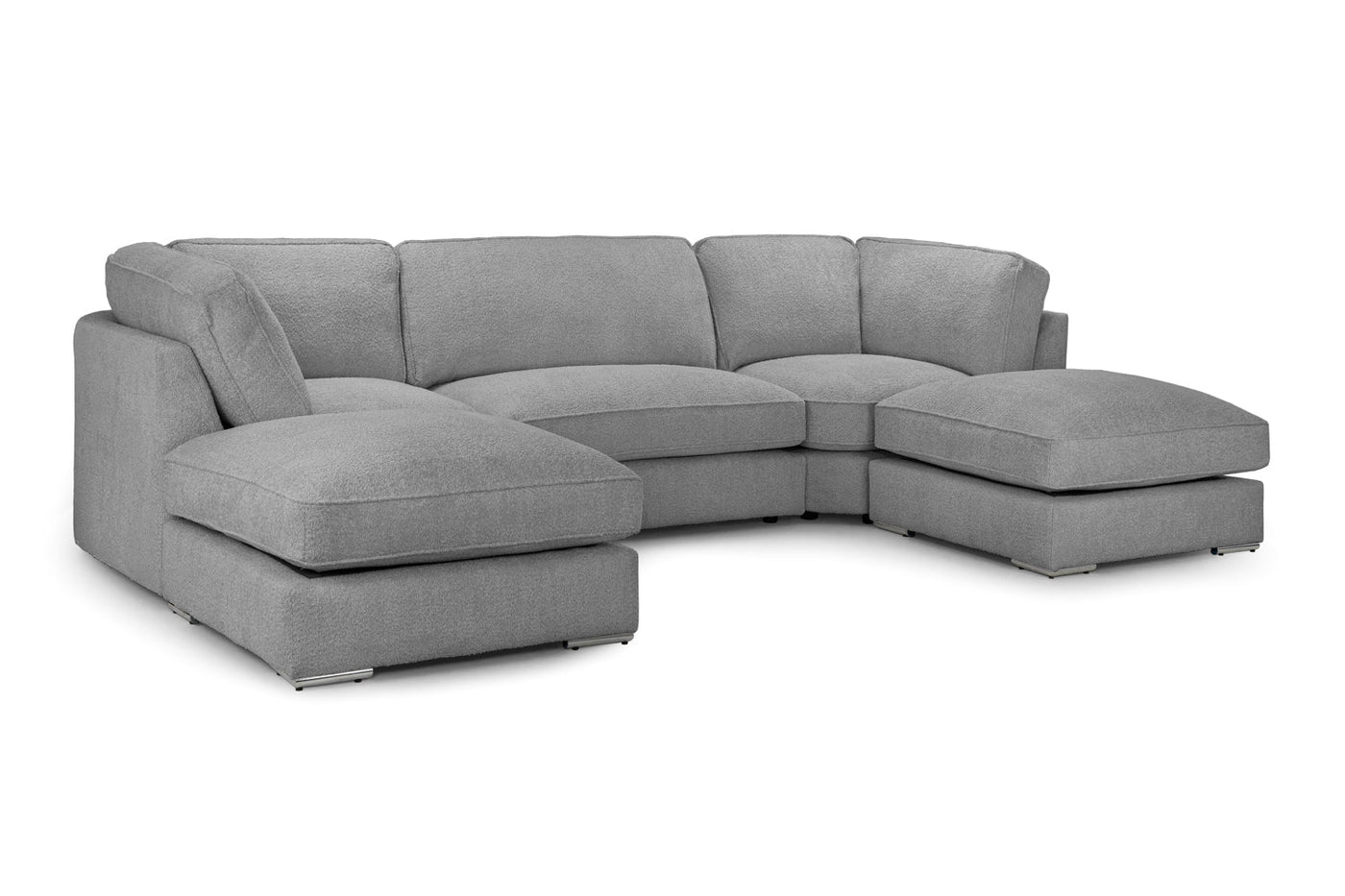 INGA Boucle U-Shape Sofa