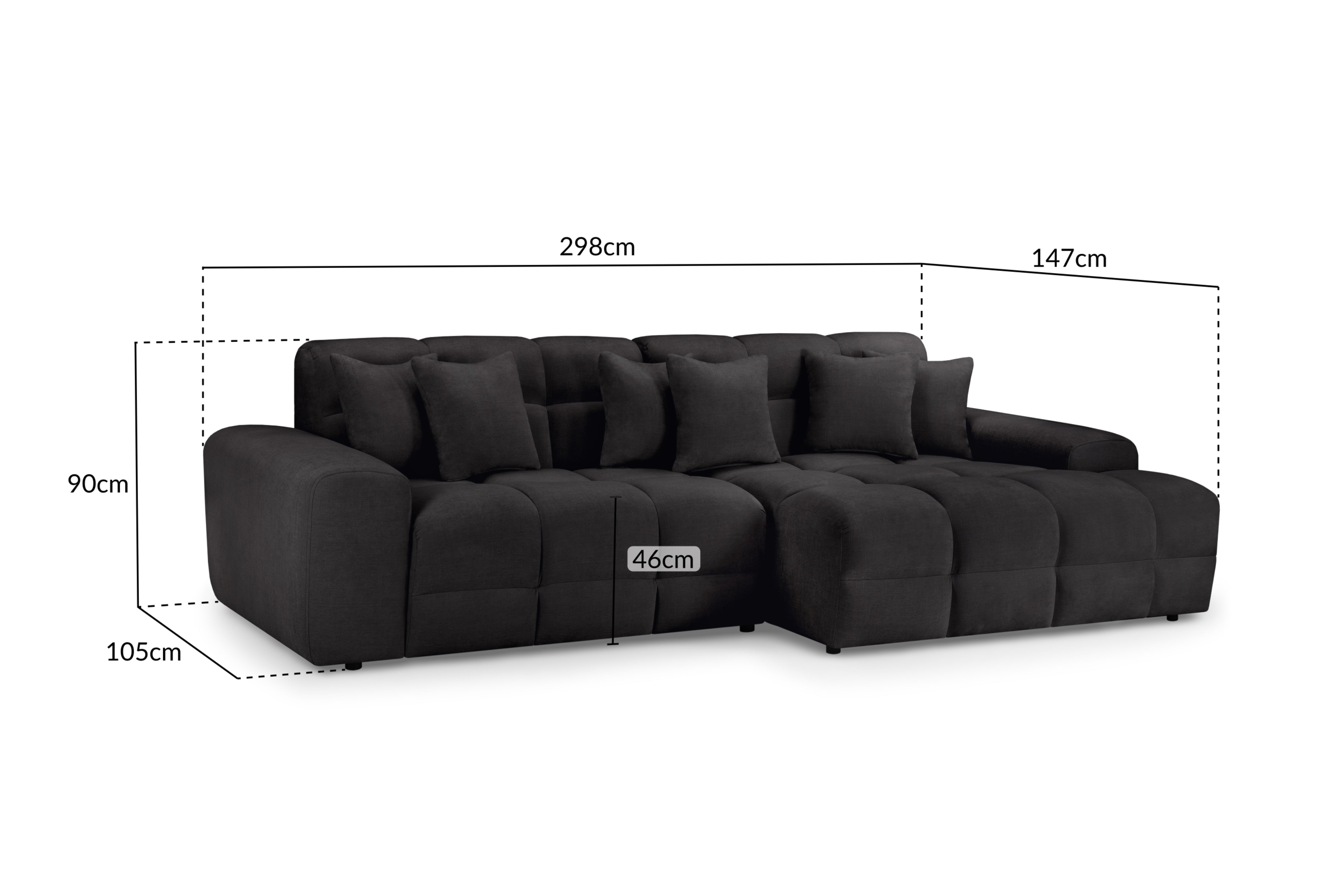 JACOB Right Hand Facing Sofa