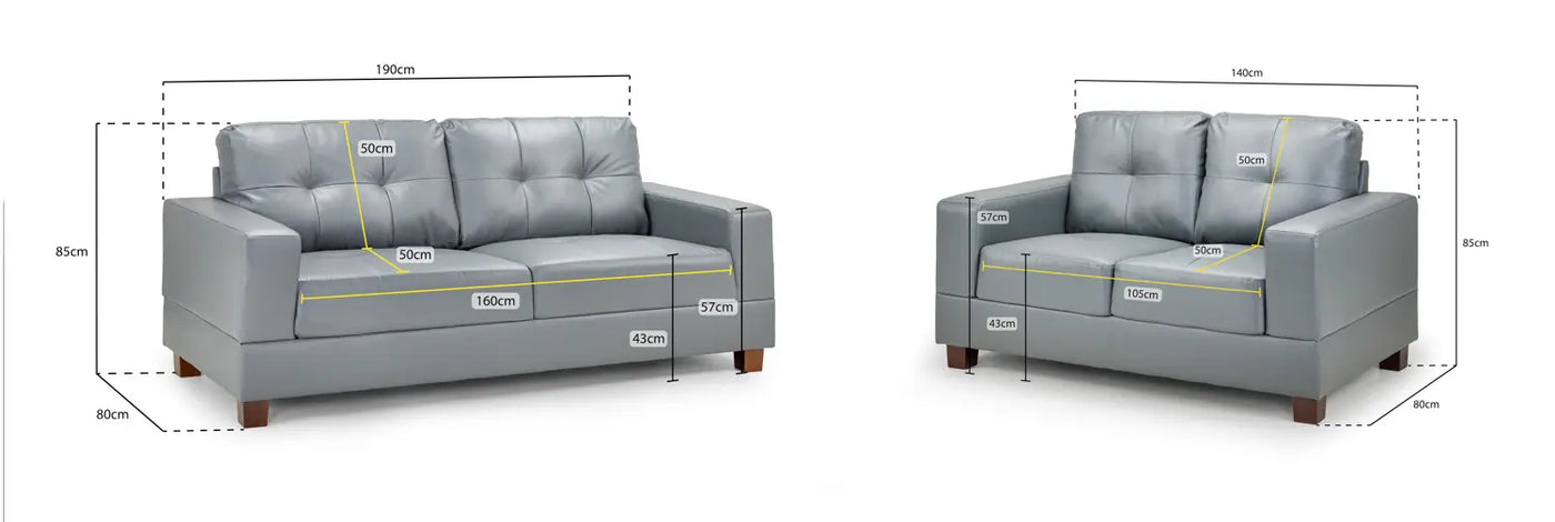 JERRY 3+2 Seater Sofa Set