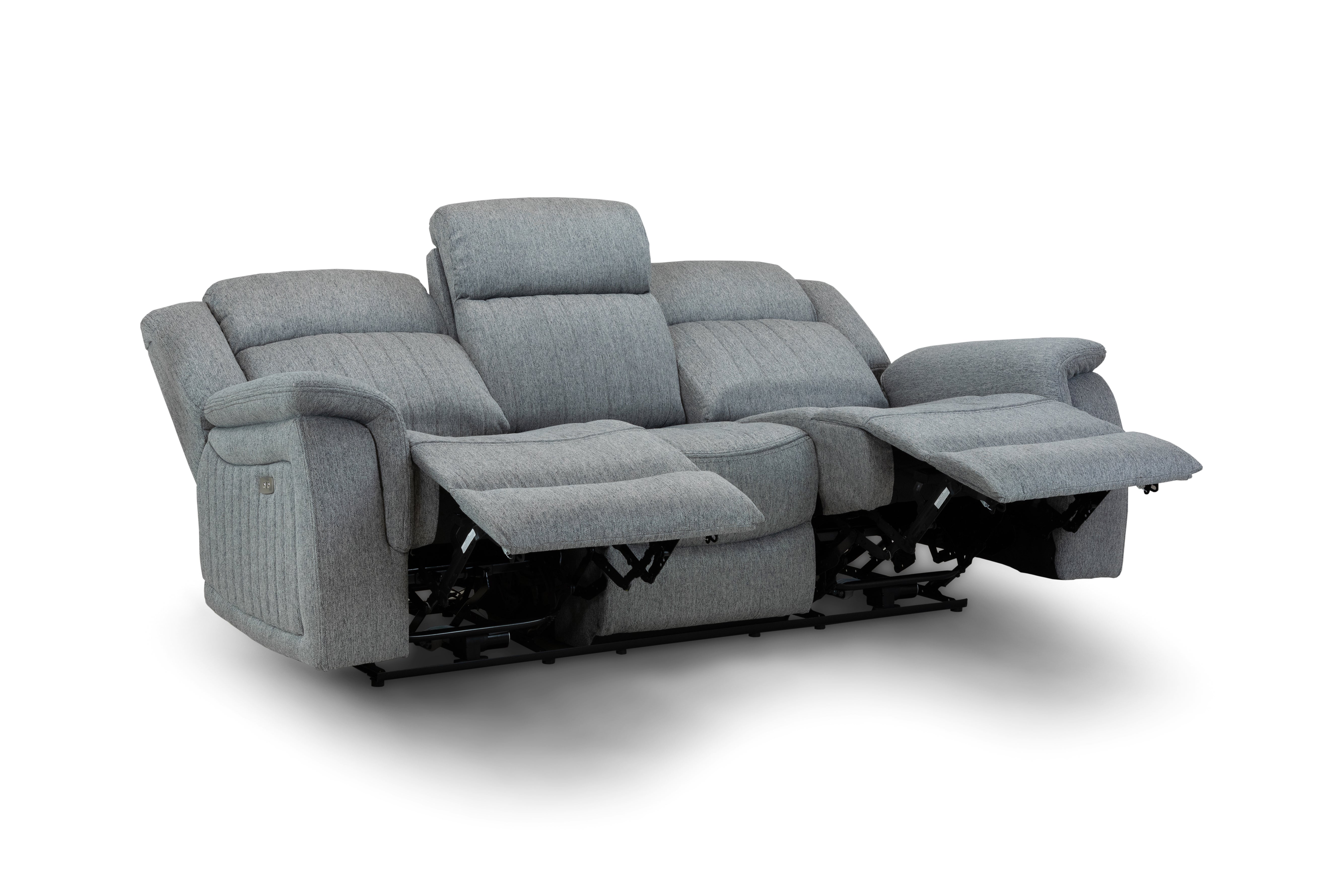 LINDEN 3&1&1 Power Recliner Sofa Set