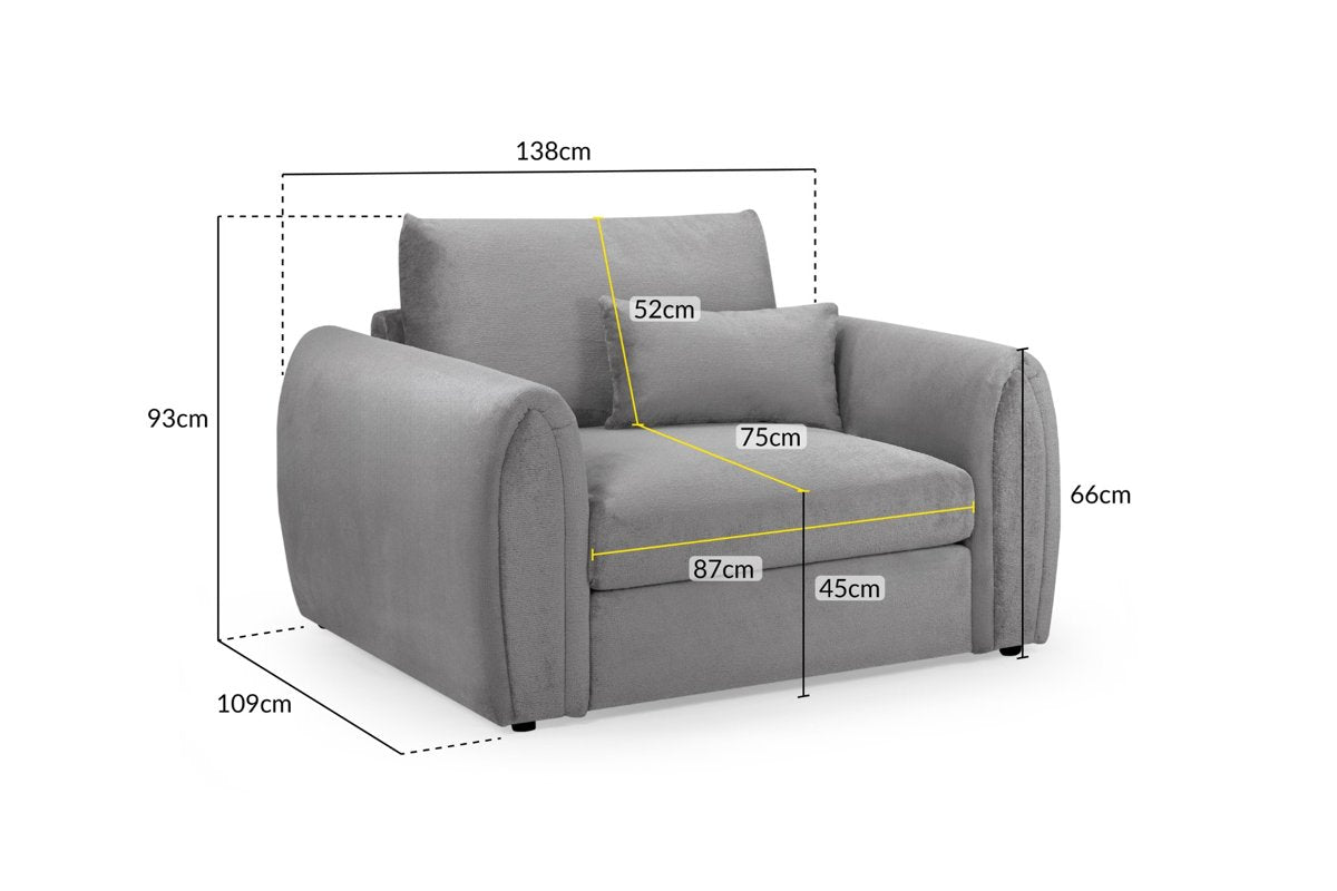ARABELLA Corner Sofa - Left Hand Facing