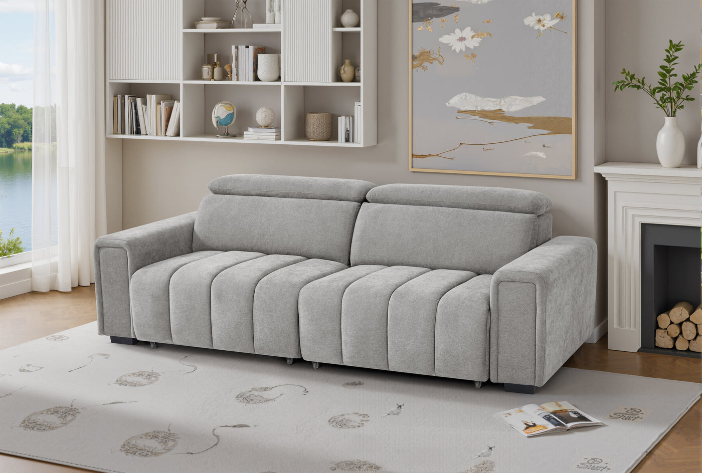 LAILA Electric 3 Seater Sofa Bed
