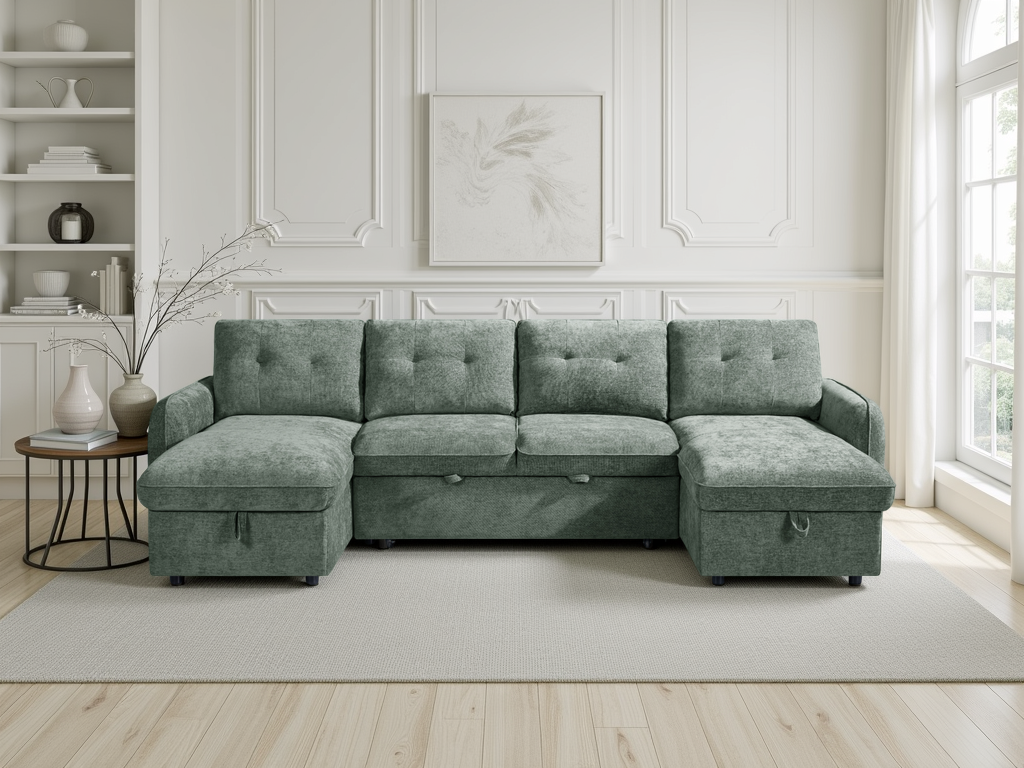 MOSCOW U-Shape Sofa Bed
