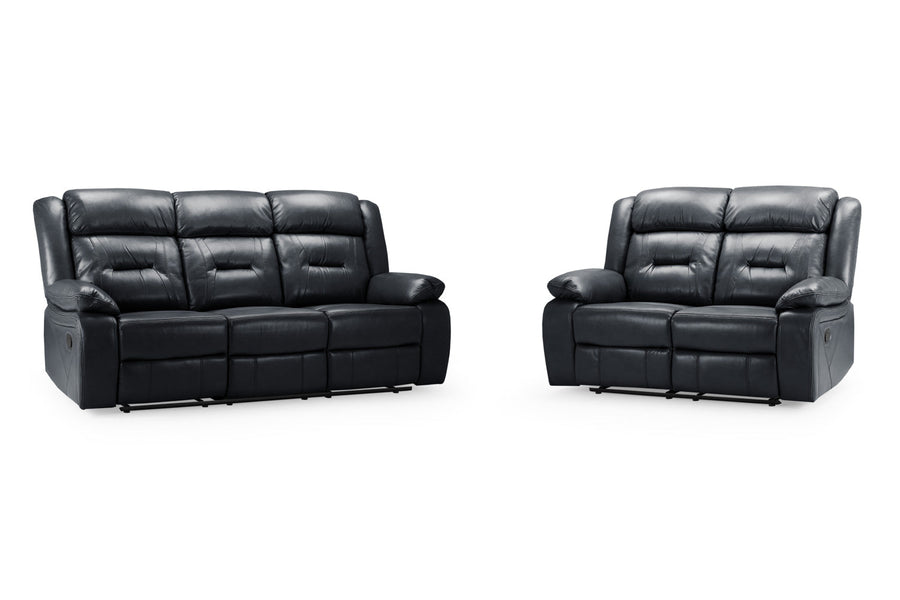 NOVIE 3&2 Manual Recliner Sofa Set