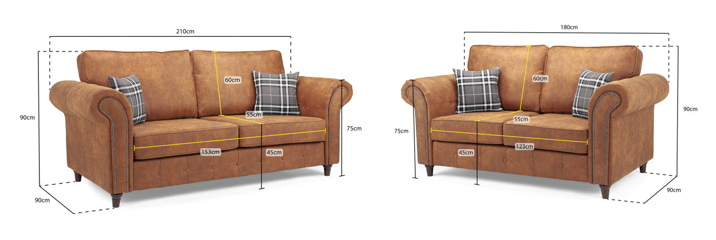OAKLAND 3+2 Seater Sofa Set