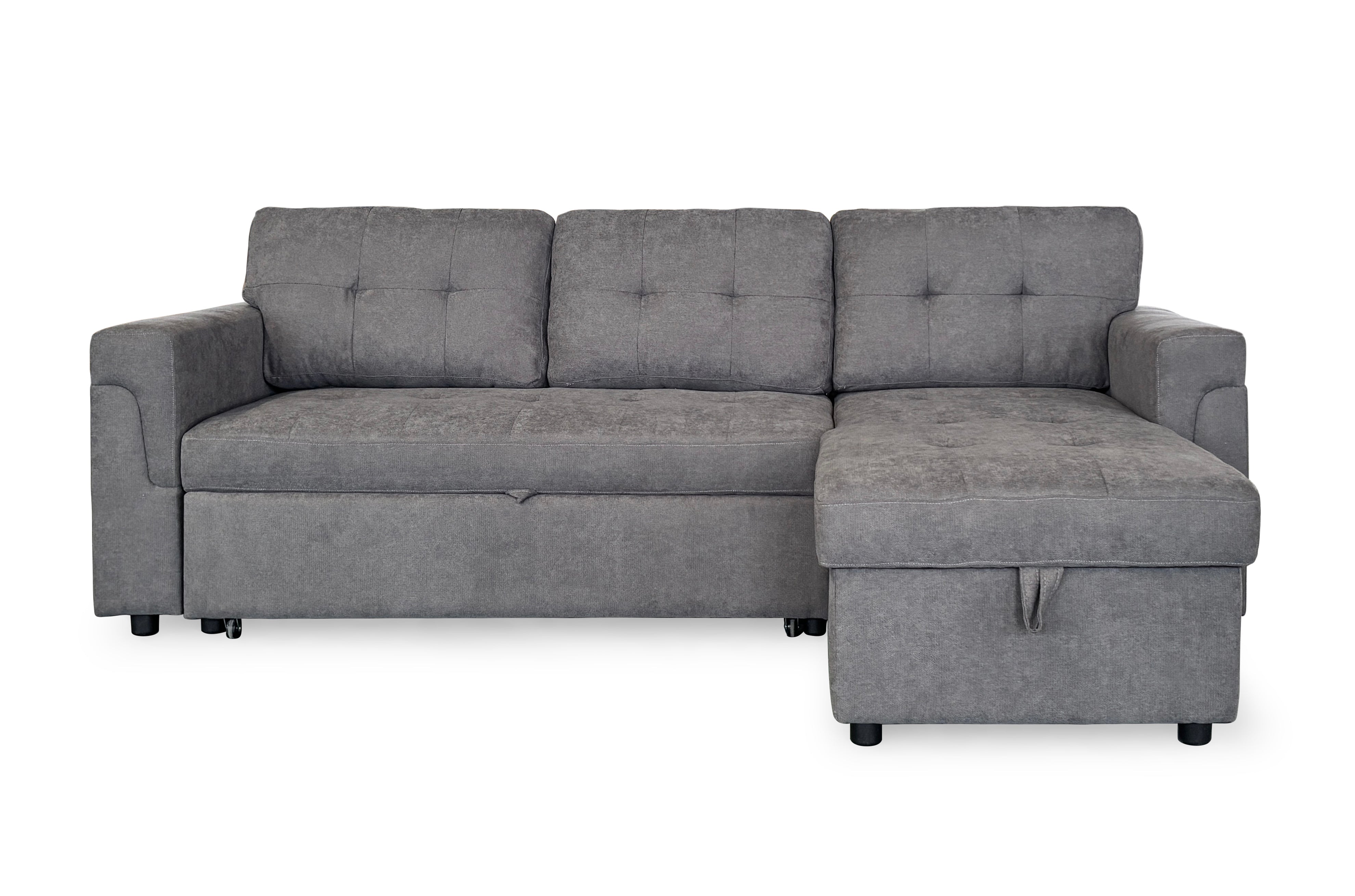 OMNIYA Reversible Chaise Sofa Bed