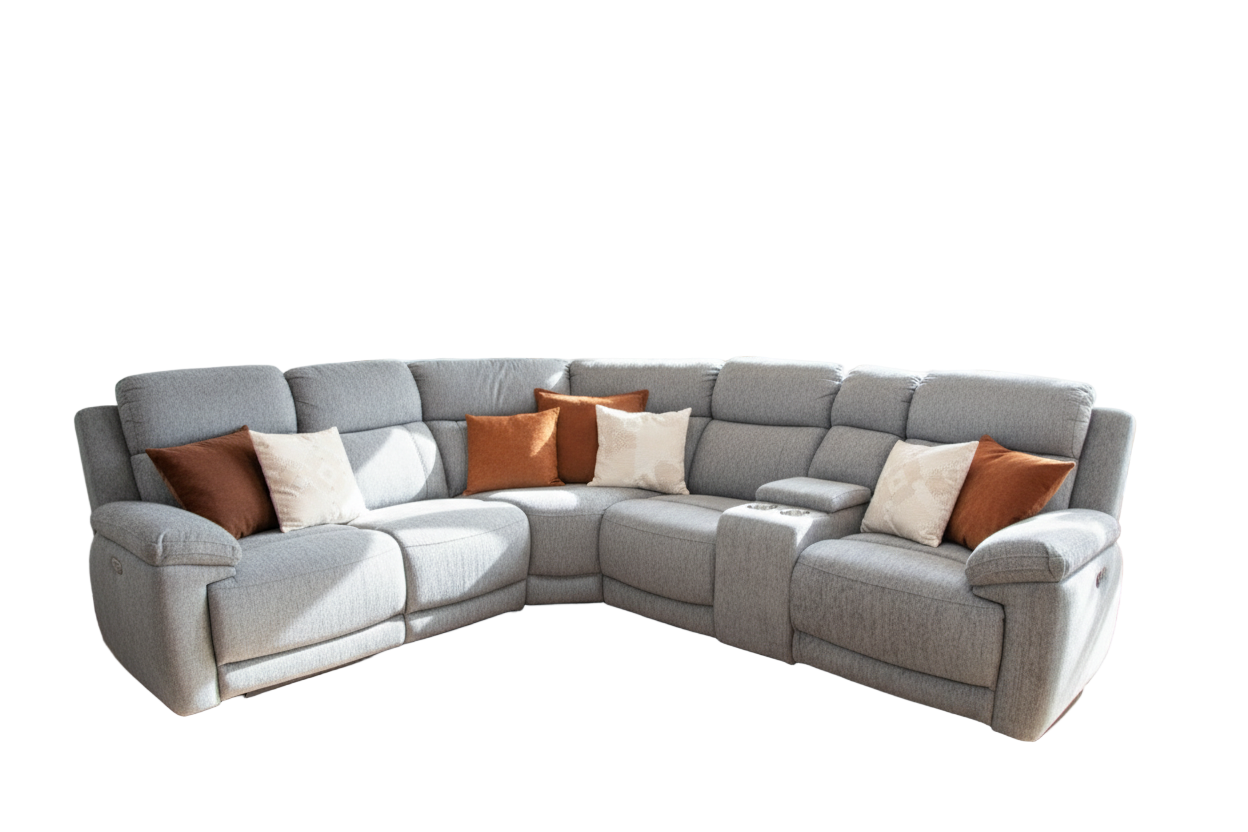 OWEN Power Recliner Corner Sofa