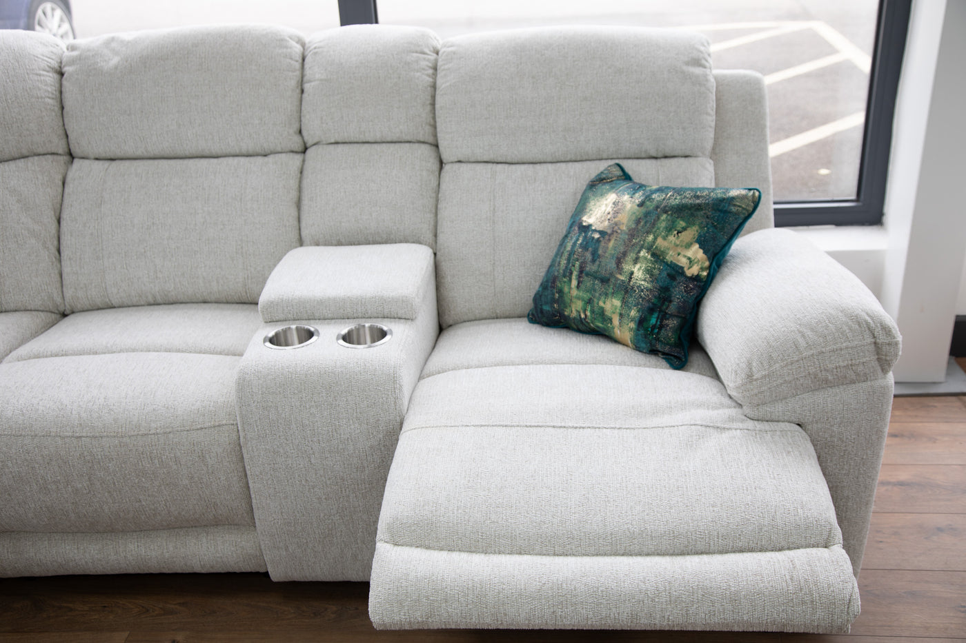 OWEN Power Recliner Corner Sofa