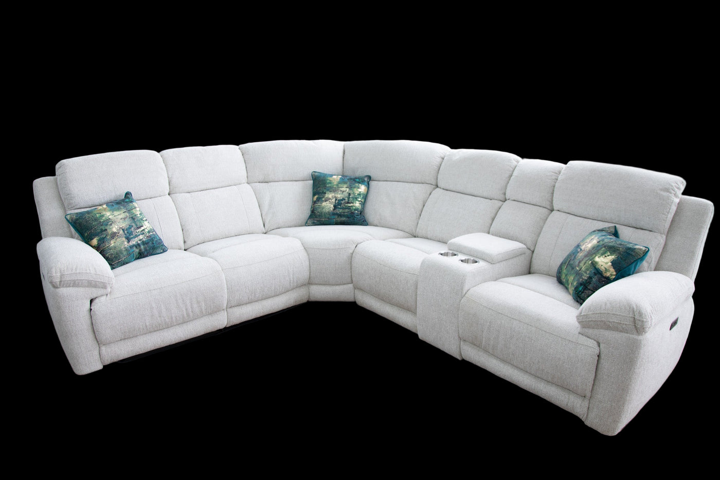 OWEN Power Recliner Corner Sofa