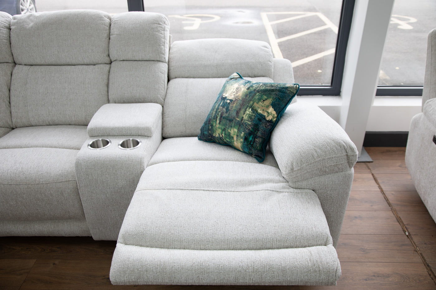 OWEN Power Recliner Corner Sofa