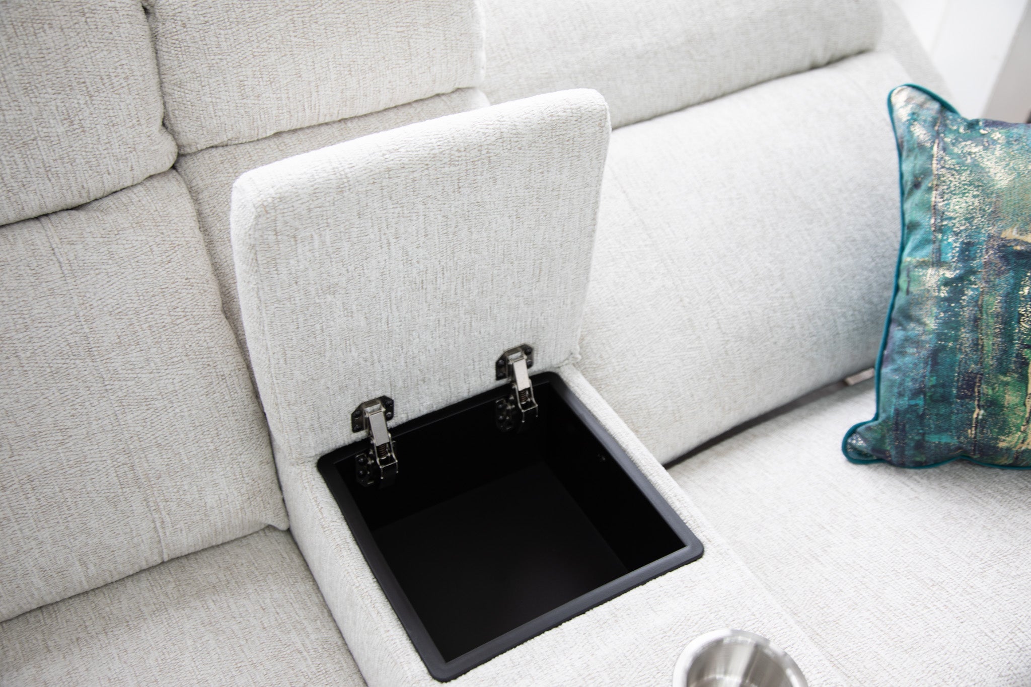 OWEN Power Recliner Corner Sofa