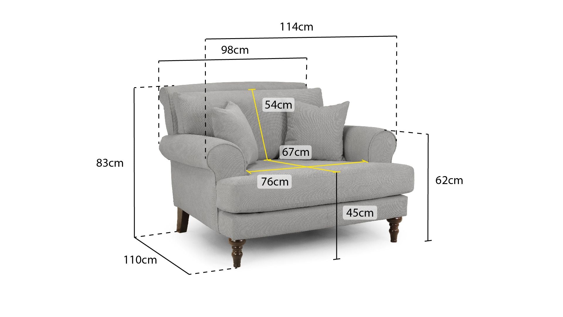 SUMMER 3&2 Seater Sofa Set