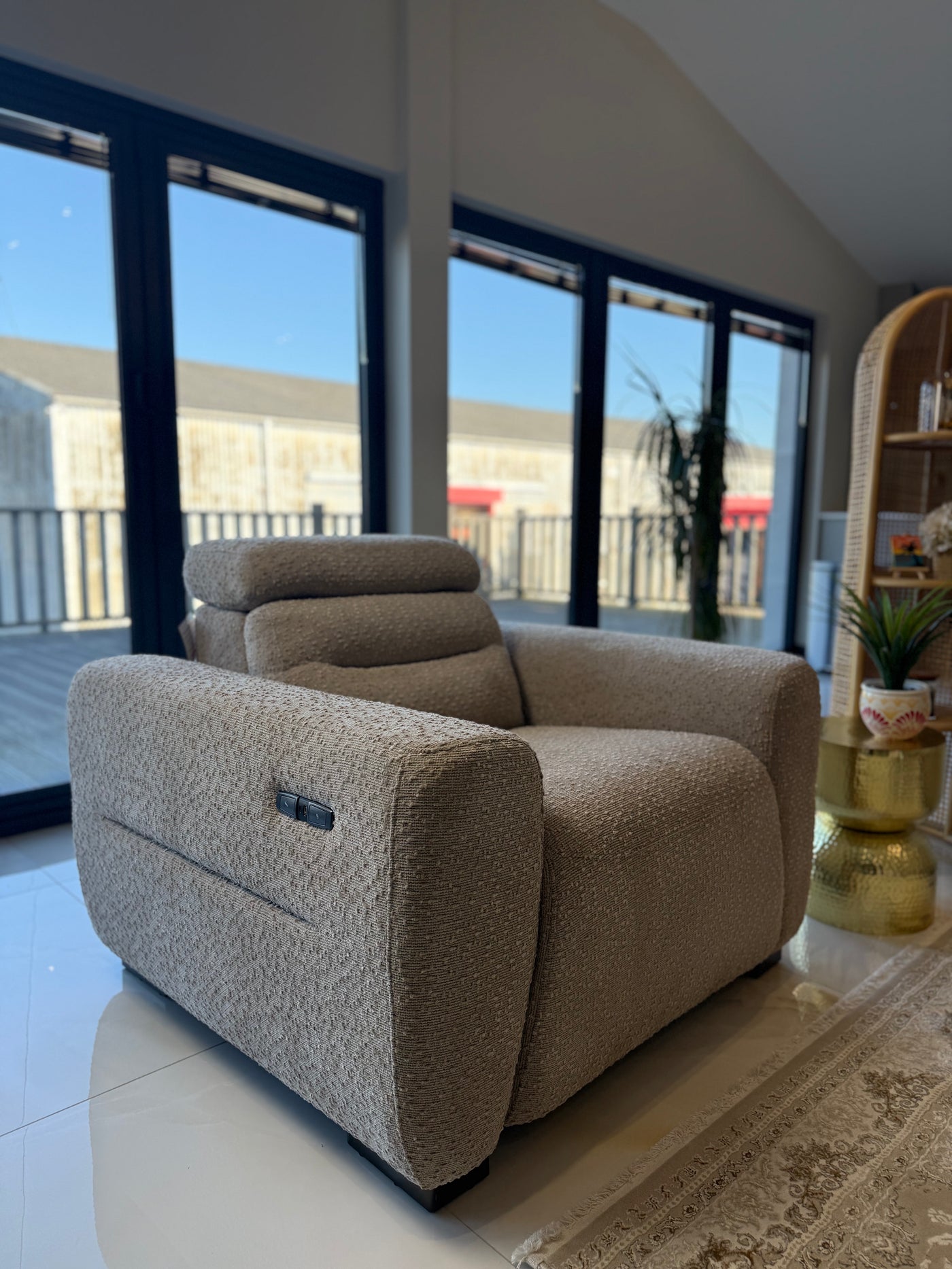 BEIJING Electric 3+2 Seater Recliner Sofa