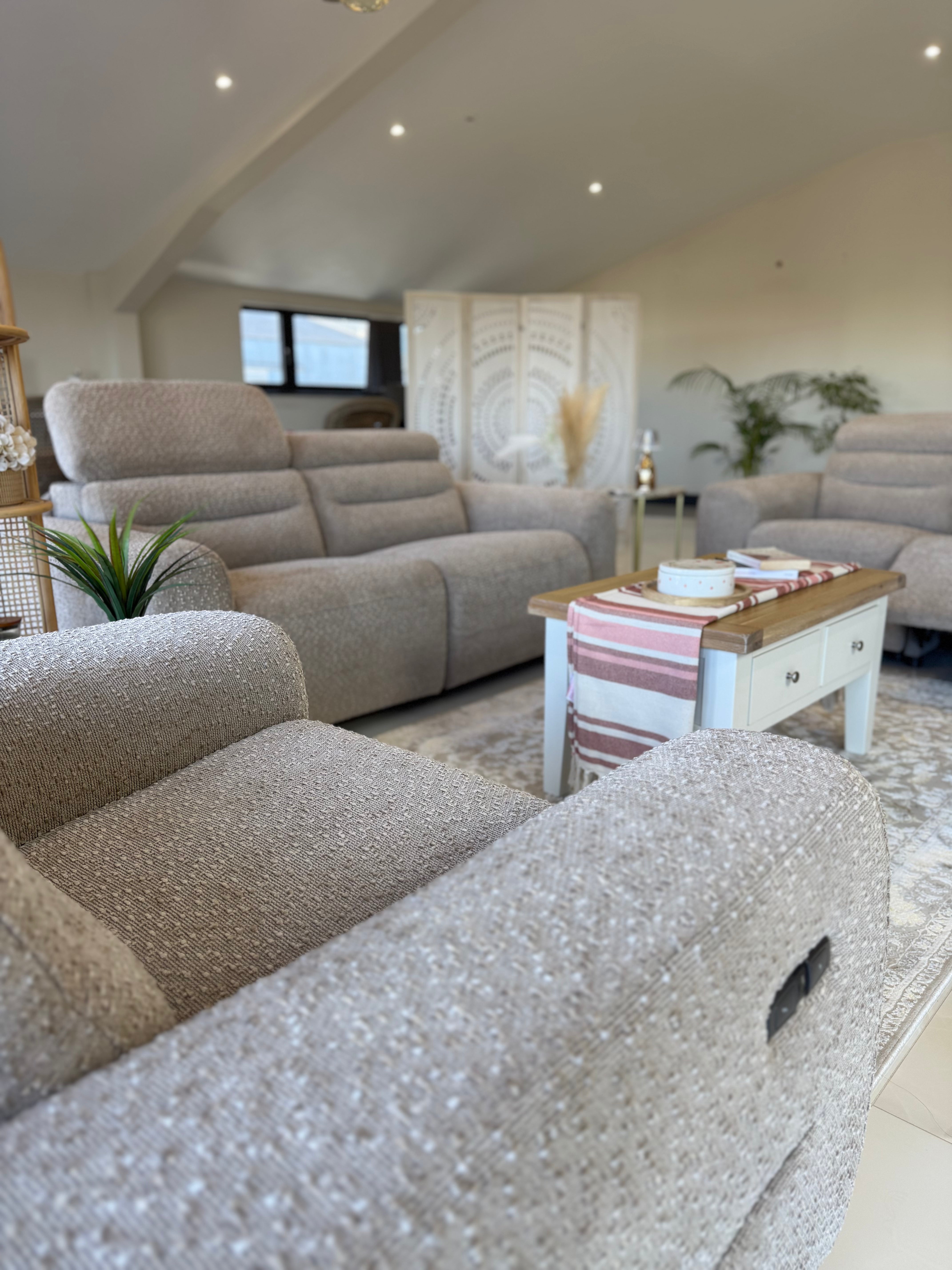BEIJING Electric 3+2 Seater Recliner Sofa