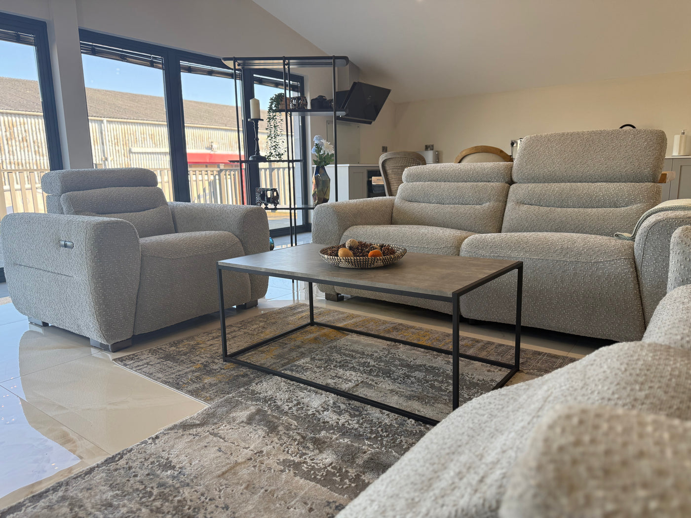 BEIJING Electric 3 Seater Recliner Sofa