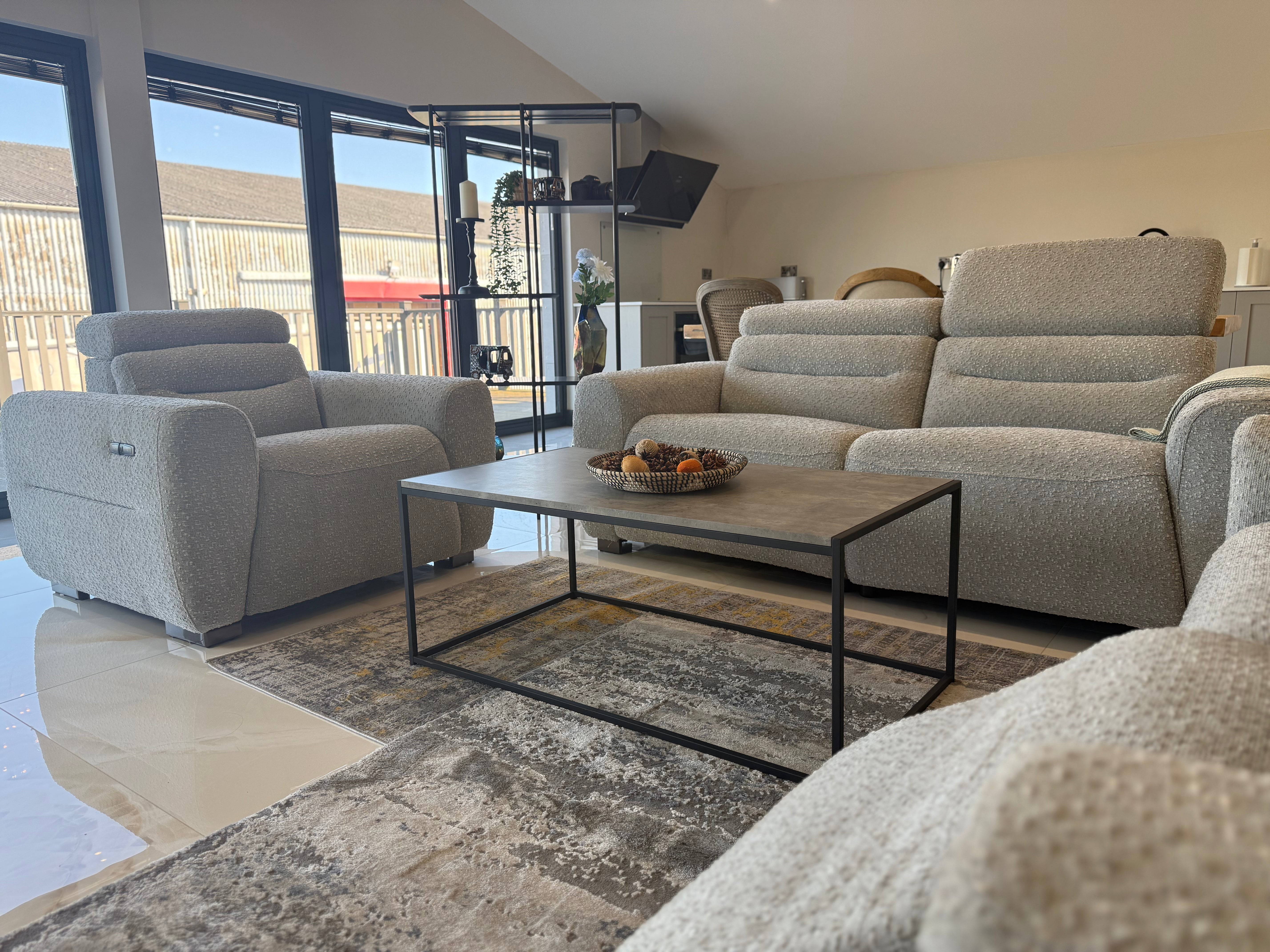 BEIJING Electric 3 Seater Recliner Sofa