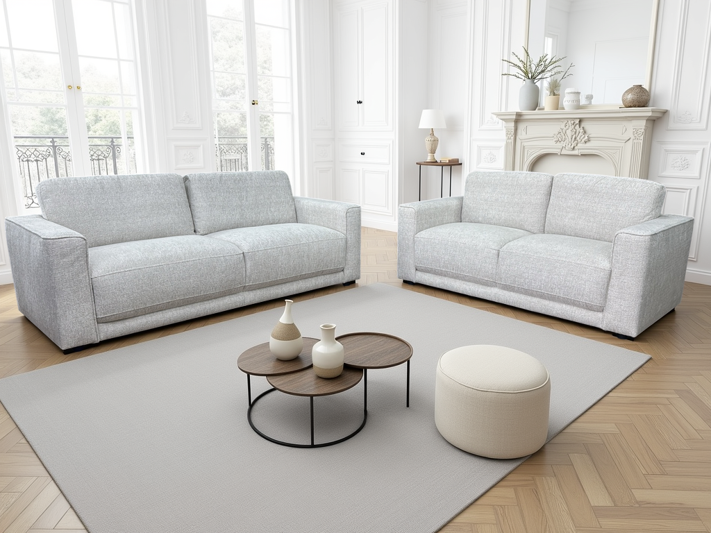 MARLOW 3&2 Seater Sofa Set