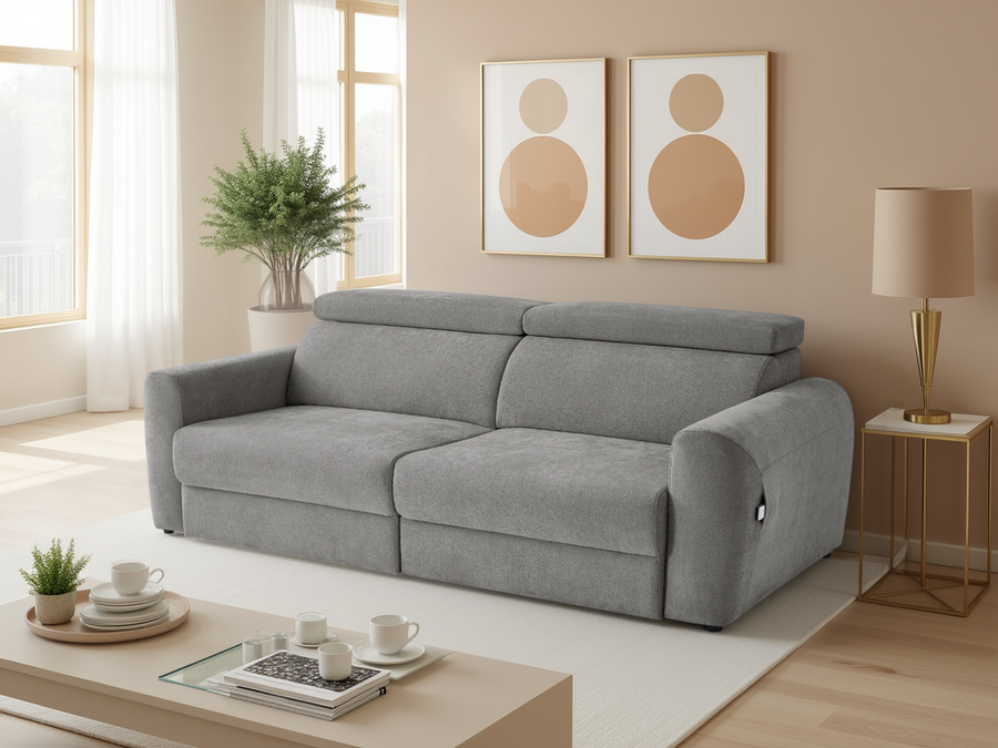 DAKOTA Electric 3 Seater Sofa Bed