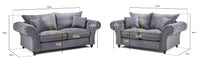 WINDSOR 3+2 Seater Sofa Set