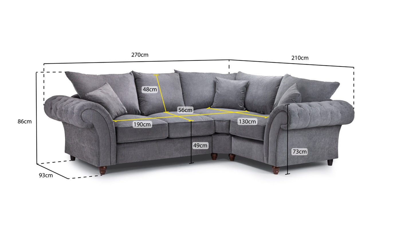 WINDSOR Corner Sofa - Right Hand Corner